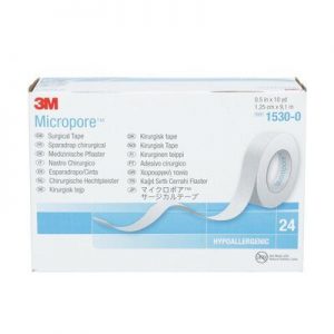 3M 1530-0 | Micropore Surgical Tape | 1/2" x 10 Yards | 1 Item