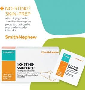 Smith & Nephew | No Sting Skin-Prep Protective Wipes | 59420600 | Box of 50
