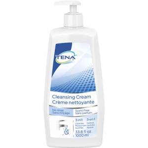 Tena Cleansing Cream | Pump Bottle 33.8oz | 64435 | 1 Item