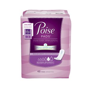 Poise Pads Maximum Absorbency (Pack of 48)
