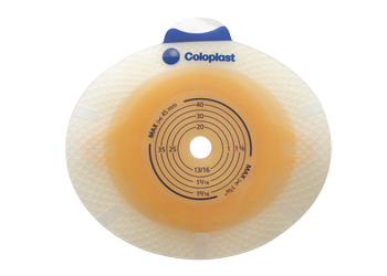 Coloplast 11041 | SenSura Click Convex Light Barrier | Cut-to-Fit 15mm - 53mm | Coupling Yellow | Box of 5