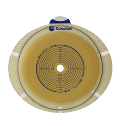 Coloplast 11308 | SenSura Flex Xpro Convex Light Barrier | Cut-to-Fit 15mm - 53mm | Coupling Yellow | Box of 5