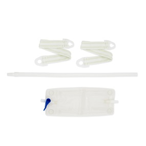 Hollister 9655 | Vented Urinary Leg Bag Combination Pack | Large 900ml | 11-1/8" x 5" | 1 Item