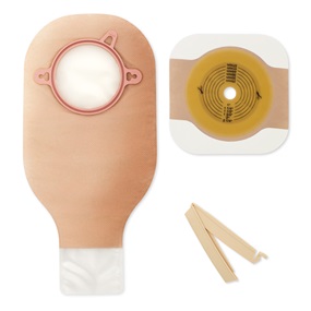 Hollister 19106 | New Image Two-Piece Drainable Ostomy Kit | Coupling Yellow Cut-to-Fit up to 89mm | Box of 5 *These have been discontinued so order while you can*