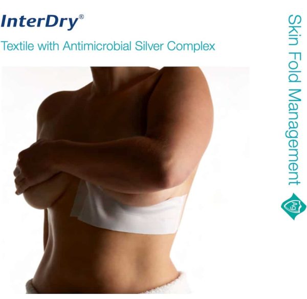 InterDry fabric application example for skin fold management