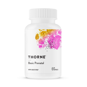 Thorne Basic Prenatal | Pregnancy Support | ZMP | 90 Capsules