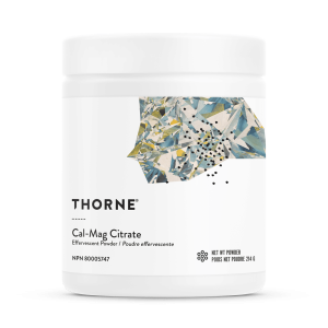 Thorne Cal-Mag Citrate Effervescent Powder | Bones. Teeth. Gums. Wound | ZM222 | 40 Scoops