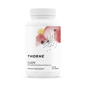 Thorne CoQ10 (forlerly Q-Best 100) | Cognition & Focus, Healthy Aging | SP624 | 60 Capsules