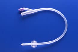 RUS 170630160 | 100% Silicone 2-Way Foley Catheter | 16 Fr | 30ml | 1 Item