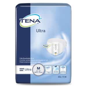 Tena Ultra Briefs | Medium 34" - 47" | 67200 | 1 Bag of 40