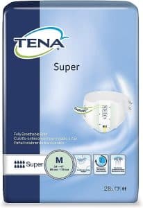 Tena Super Briefs | Medium 34" - 47" | 67401 | Bag of 28