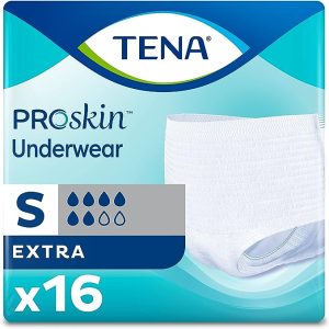 Tena ProSkin Extra Underwear | Small 25" - 34" | 72116 | Bag of 16