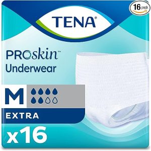 Tena ProSkin Extra Underwear | Medium 34" - 44" | 72232 | Bag of 16