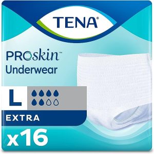 Tena ProSkin Extra Underwear | Large 45" - 58" | 72332 | Bag of 16