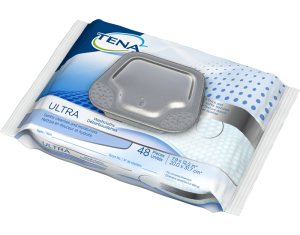 Tena Ultra Washcloths | 7.9" x 12.5" | 65720 | Pack of 48