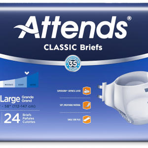 Attends Classic Briefs | Large 44" - 58" | BRB30 | Bag of 24