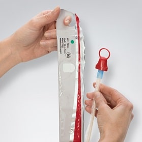 Hollister 73144 | VaPro™ Coudé No Touch Intermittent Catheter | 14 Fr | 1 Item