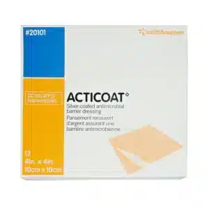 Smith & Nephew 20101 | ACTICOAT Antimicrobial Barrier Dressing | 4" x 4" | 1 Item Smith & Nephew 20101 | ACTICOAT Antimicrobial Barrier Dressing | 4" x 4" | 1 Item