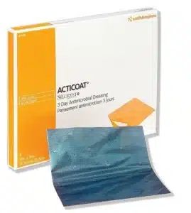 Smith & Nephew 20151 | ACTICOAT Antimicrobial Barrier Dressing | 5" x 5" | 1 Item Smith & Nephew 20151 | ACTICOAT Antimicrobial Barrier Dressing | 5" x 5" | 1 Item