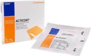 Smith & Nephew 20601 | ACTICOAT Antimicrobial Barrier Dressing | 2" x 2" | 1 Item
