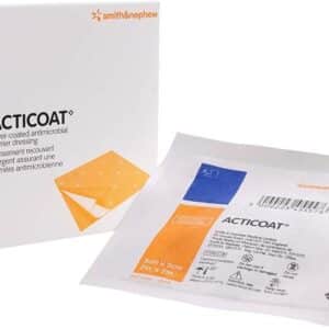 Smith & Nephew 20601 | ACTICOAT Antimicrobial Barrier Dressing | 2" x 2" | 1 Item