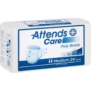 AHP BR20 | Attends Care Poly Briefs - M *These have been discontinued. Read replacement suggestions below*