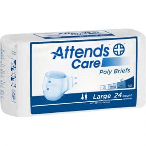 AHP BR30 | Attends Care Poly Briefs - L *These have been discontinued. Read replacement suggestions below*