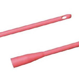 Bard 120608 | Red Rubber Intermittent Catheters | 8Fr | Coudé Tip | 1 Item