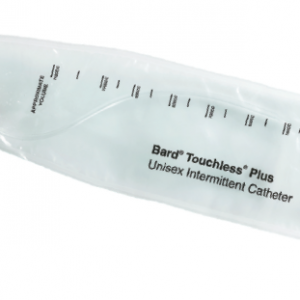 Bard 4A7114 | Touchless® Plus Vinyl Unisex Intermittent Catheter Kit | 14Fr | Straight Tip | 1 Item