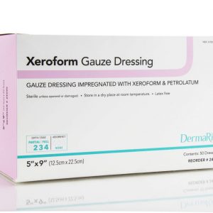DermaRite Xeroform Gauze Dressing | 5" x 9" | 24590 | 1 Item