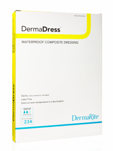 DMR 12410 | DermaDress Waterproof Composite Dressing | 4" x 10" | 1 Item