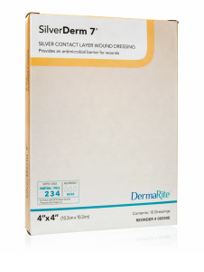 DMR 00550E | SilverDerm 7 Antimicrobial Wound Silver Dressing | USA