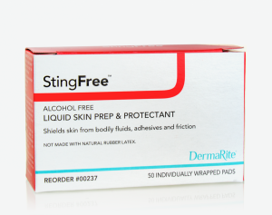 StingFree™ Alcohol-Free Skin Prep/Protectant Pads | USA