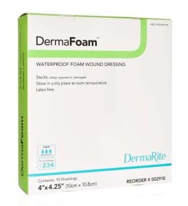 DMR 00291E | DermaFoam™ Waterproof Dressing | Inner Good | USA