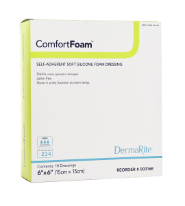 DMR 00316E | ComfortFoam Self-Adherent Silicone Dressing | Inner Good