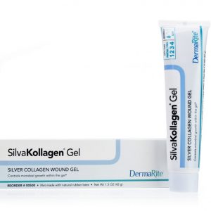 DermaRite SilvaKollagen Silver Collagen Wound Gel | 1.5oz | 00500 | 1 Item