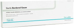 DermaRite Sterile Bordered Gauze Dressing | 4" x 10" | 11410 | 1 Item