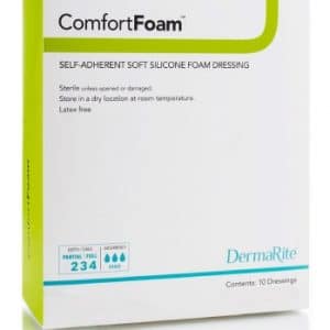 DermaRite ComfortFoam Dressing | 4" x 5" | 4450 | 1 Item