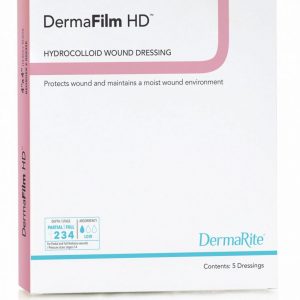 DermaRite DermaFilm High Density Wound Dressing | 6" x 6" | 33660 | 1 Item