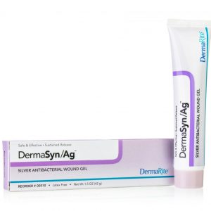 DermaRite DermaSyn Ag Antibacterial Silver Wound Gel | 1.5oz | 00510 | 1 Item