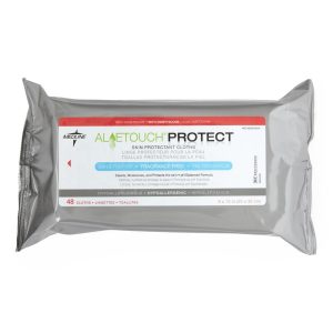 Medline MSC263950 | Aloetouch PROTECT Skin Protectant Wipes | Inner Good | USA