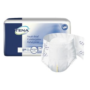 Tena Youth Briefs | X-Small 17" - 29" | 61199 | Bag of 30