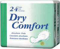 SPC 61215 | TENA Dry Comfort Bladder Control Night Pads | Inner Good | USA