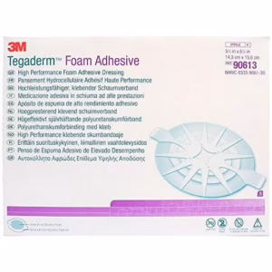 3M 90613 | Tegaderm High Performance Adhesive Foam Dressing | 5-5/8" x 6-1/8" | 1 Item