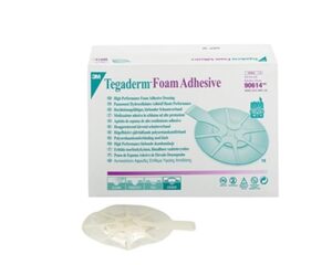 3M 90614 | Tegaderm High Performance Adhesive Foam Dressing | 2-3/4" x 2-3/4" | 1 Item