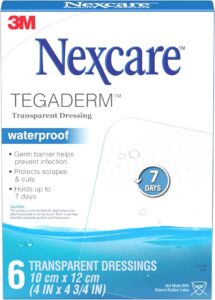 3M H1626 | Nexcare Tegaderm Transparent Film Dressing | 4" x 4.75" | 1 Item