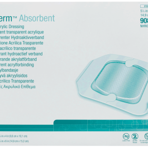 3M 90802 | Tegaderm Clear Absorbent Acrylic Dressing | 5-7/8" x 6" | 1 Item