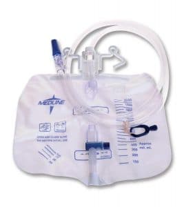 MDL DYND15205 | Urinary Drain Bag with Anti-Reflux Tower | IG | USA