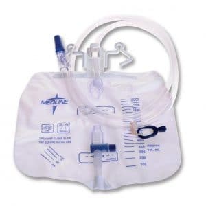 MDL DYND15205 | Urinary Drain Bag with Anti-Reflux Tower | IG | USA
