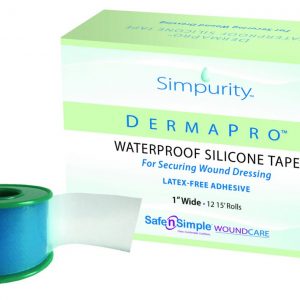 SafeNSimple 57230 | DermaPro Silicone Waterproof Tape | IG | USA